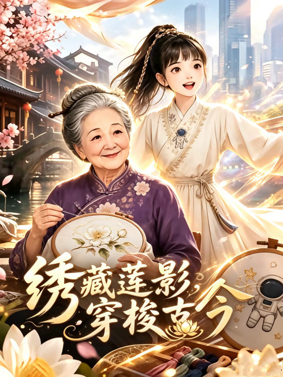 绣藏莲影，穿梭古今