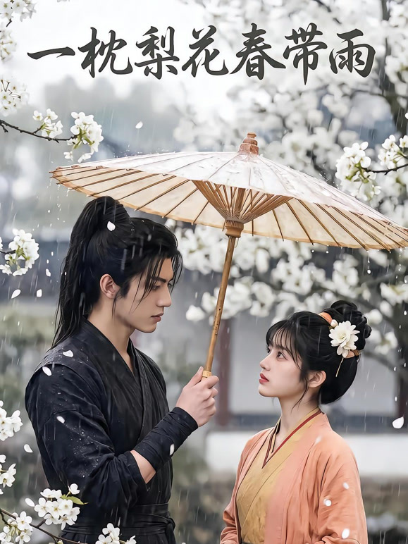 一枕梨花春带雨