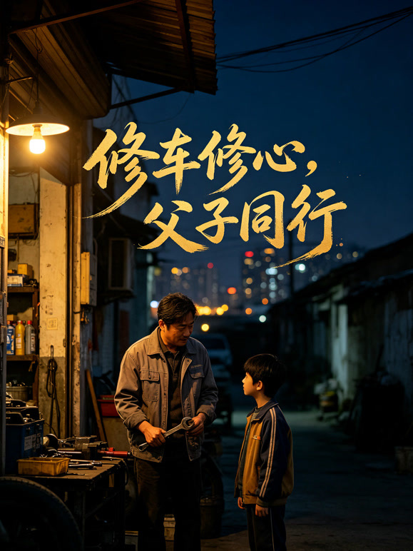 修车修心，父子同行