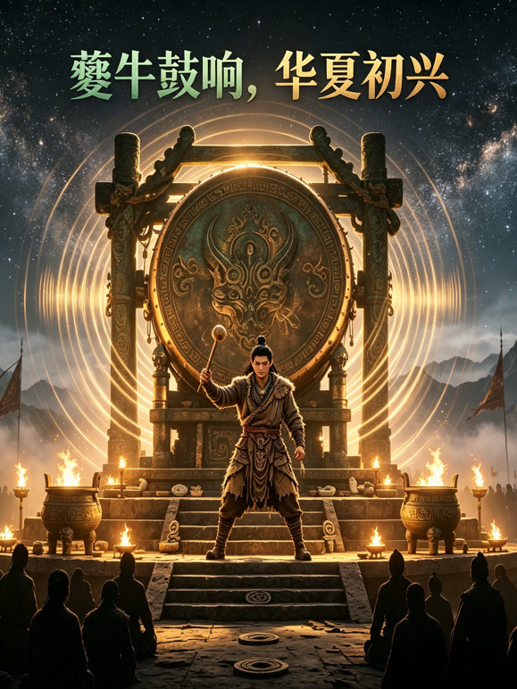 夔牛鼓响，华夏初兴