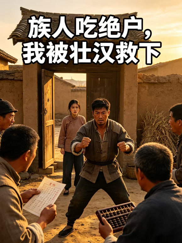 族人吃绝户，我被壮汉救下