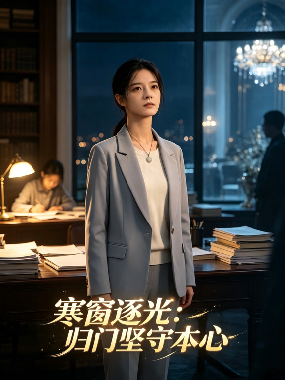 寒窗逐光归门坚守本心
