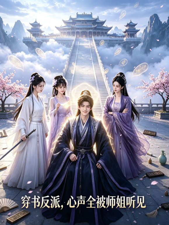 穿书反派，心声全被师姐听见