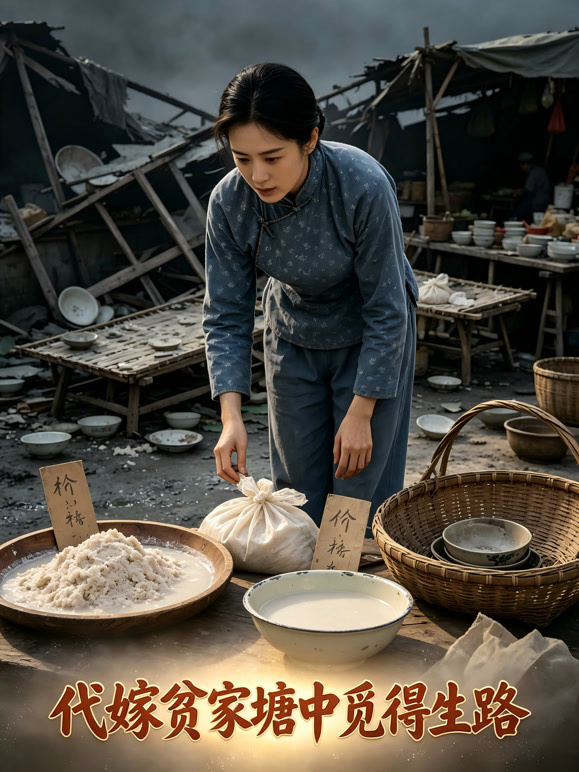 代嫁贫家塘中觅得生路
