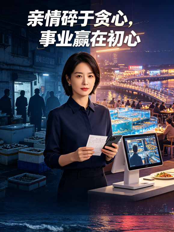 亲情碎于贪心，事业赢在初心