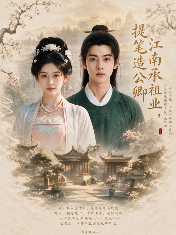 江南承祖业，提笔造公卿