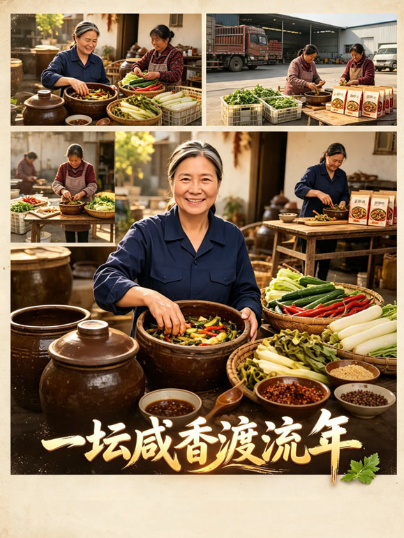 一坛咸香渡流年