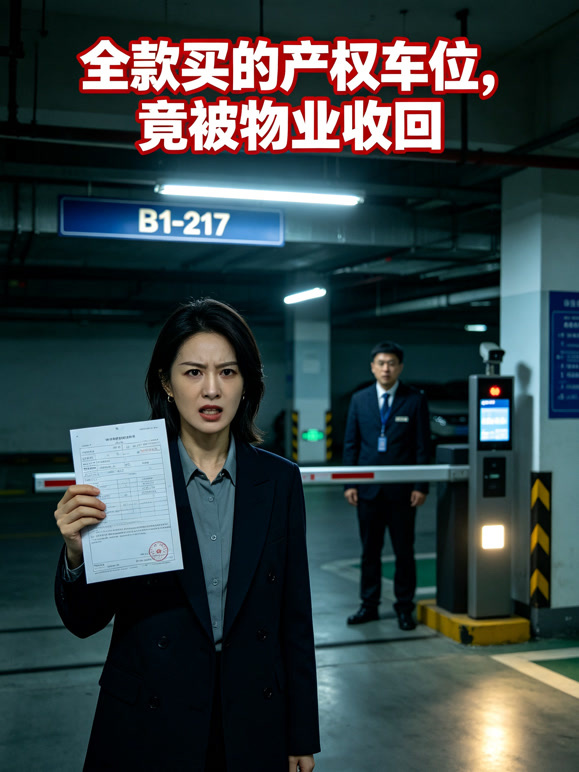 全款买的产权车位，竟被物业收回