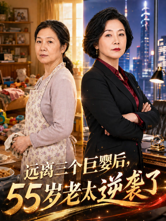 远离三个巨婴后，55岁老太逆袭了