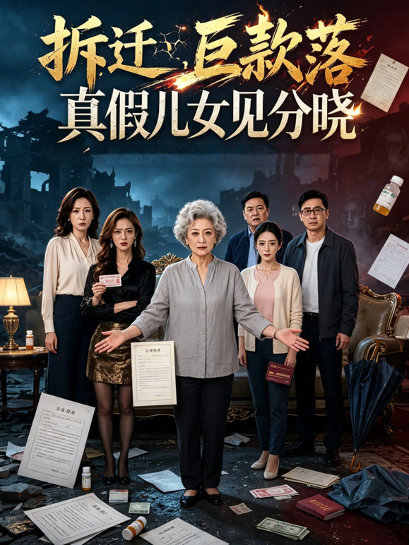 拆迁巨款落，真假儿女见分晓