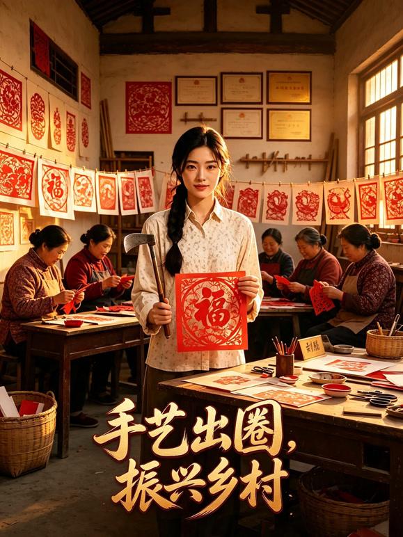 手艺出圈：振兴乡村