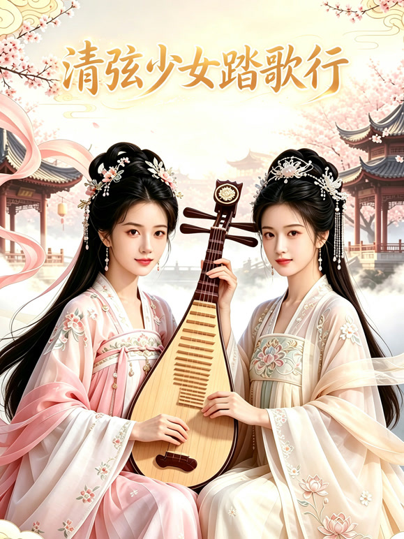 清弦少女踏歌行