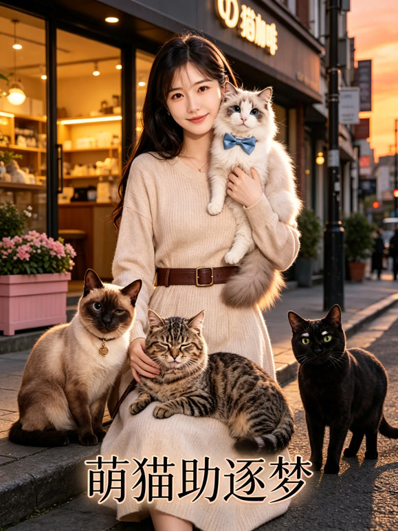 萌猫助逐梦