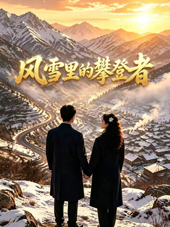风雪里的攀登者