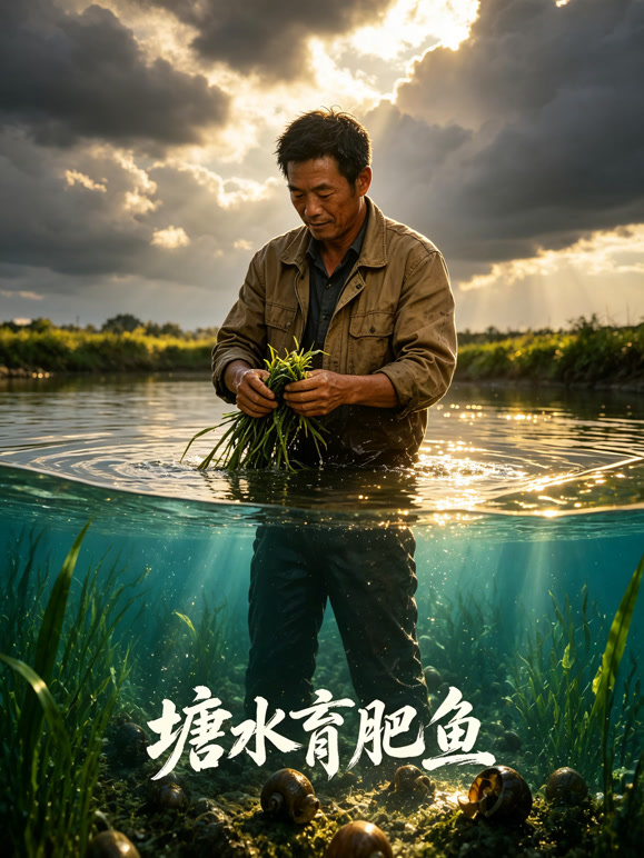 塘水育肥鱼