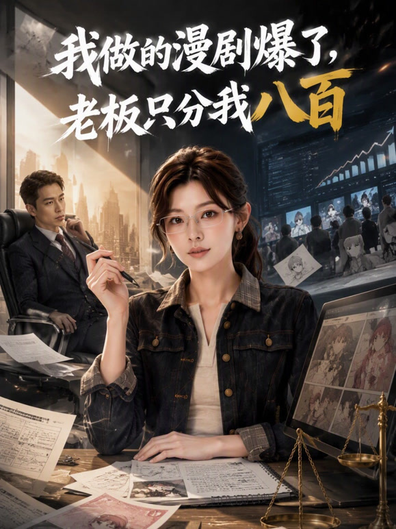 我做的漫剧爆了，老板只分我八百