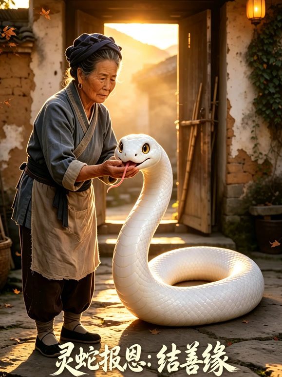 灵蛇报恩：结善缘