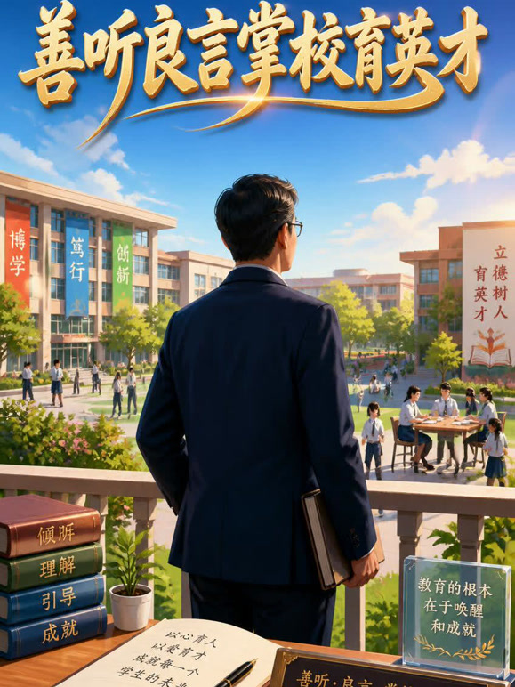 善听良言掌校育英才