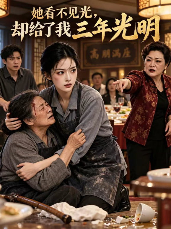 她看不见光，却给了我三年光明