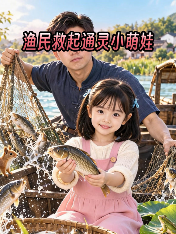 渔民救起通灵小萌娃