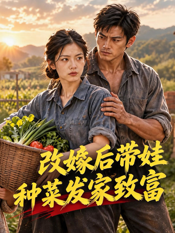 改嫁后带娃种菜发家致富