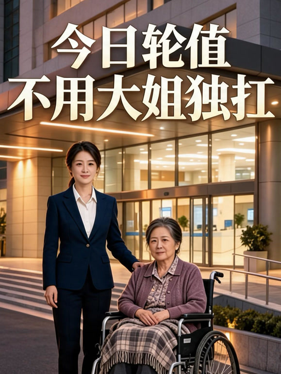 今日轮值不用大姐独扛