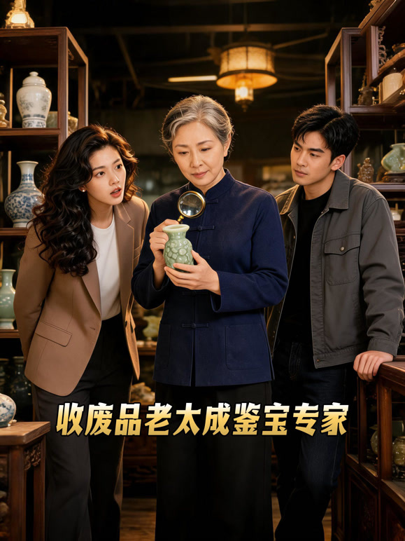 收废品老太成鉴宝专家