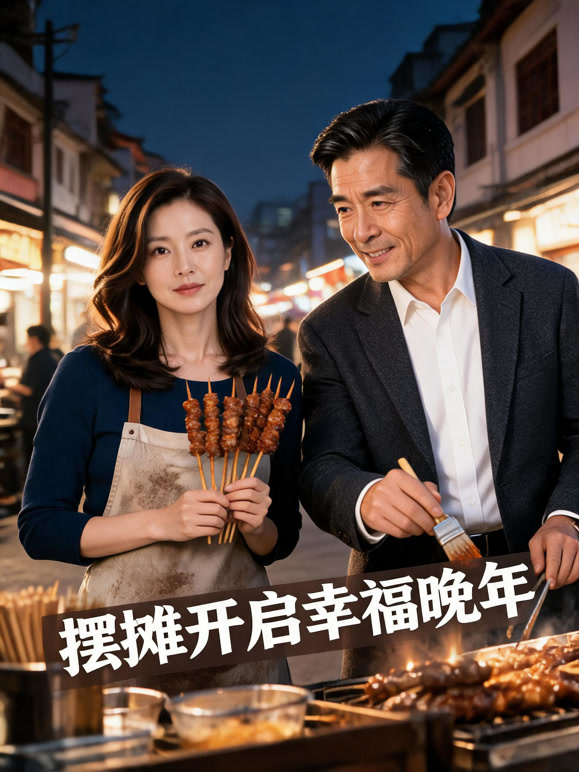 摆摊开启幸福晚年