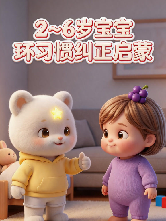 2～6岁宝宝坏习惯纠正启蒙