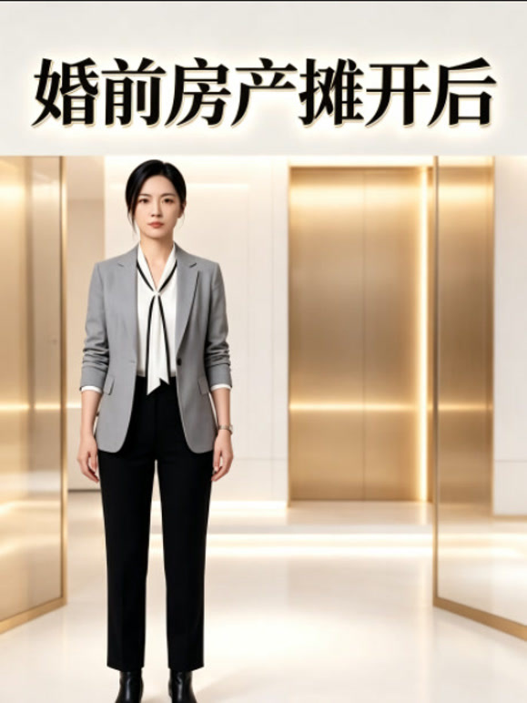 婚前房产摊开后