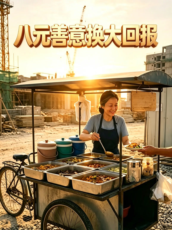 八元善意换大回报
