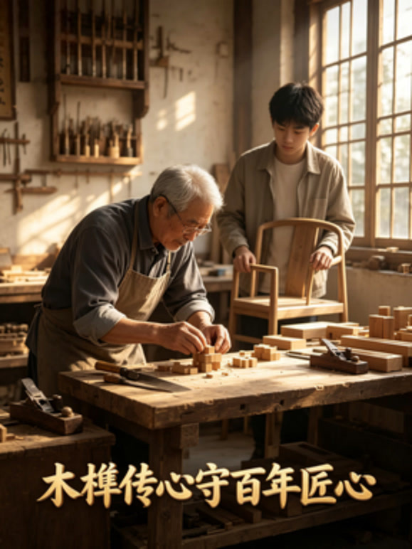 木榫传心守百年匠心