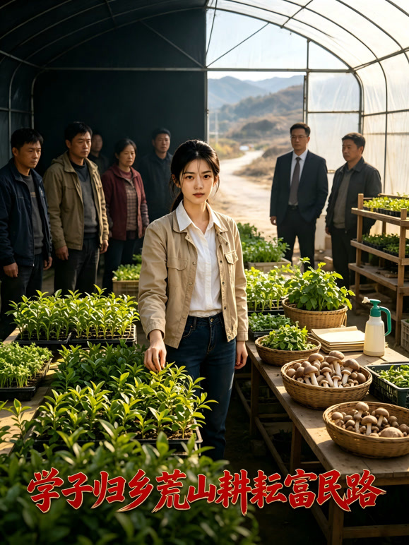 学子归乡荒山耕耘富民路