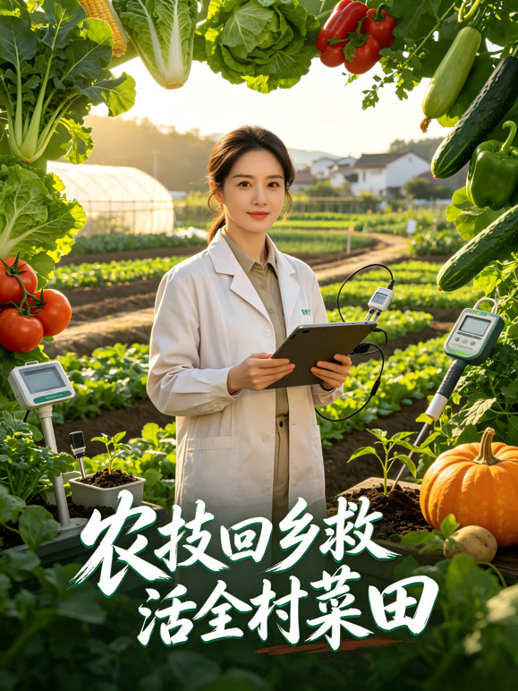 农技回乡救活全村菜田
