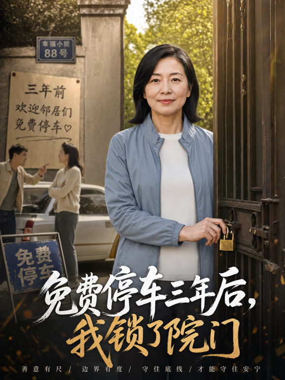 免费停车三年后，我锁了院门