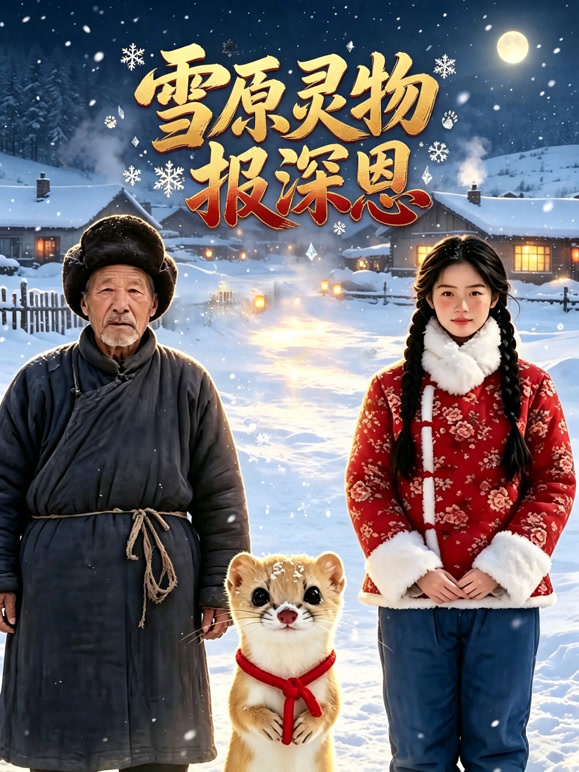 雪原灵物报深恩