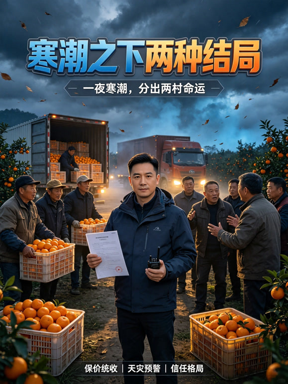 寒潮之下两种结局