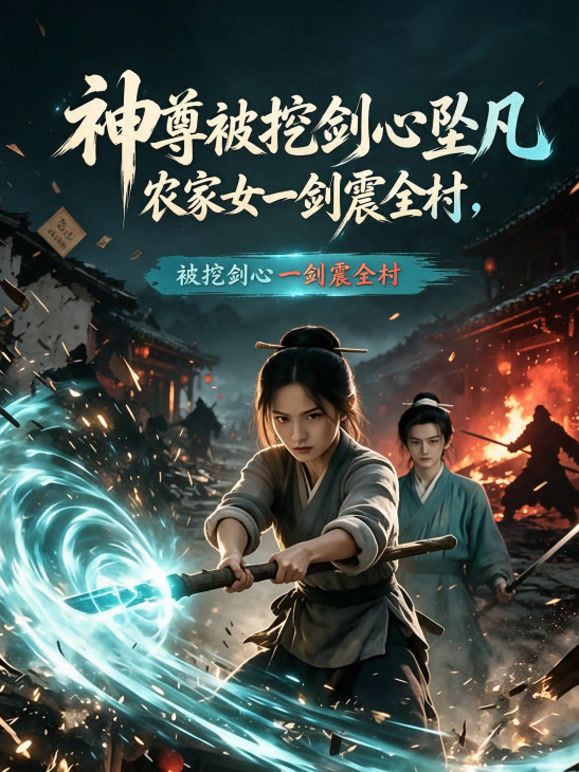 神尊被挖剑心坠凡，农家女一剑震全村