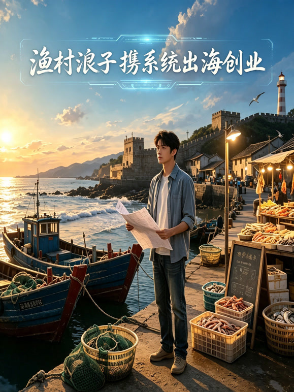 渔村浪子携系统出海创业
