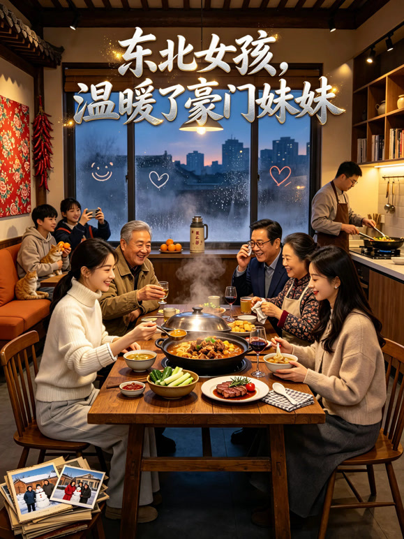 东北女孩，温暖了豪门妹妹