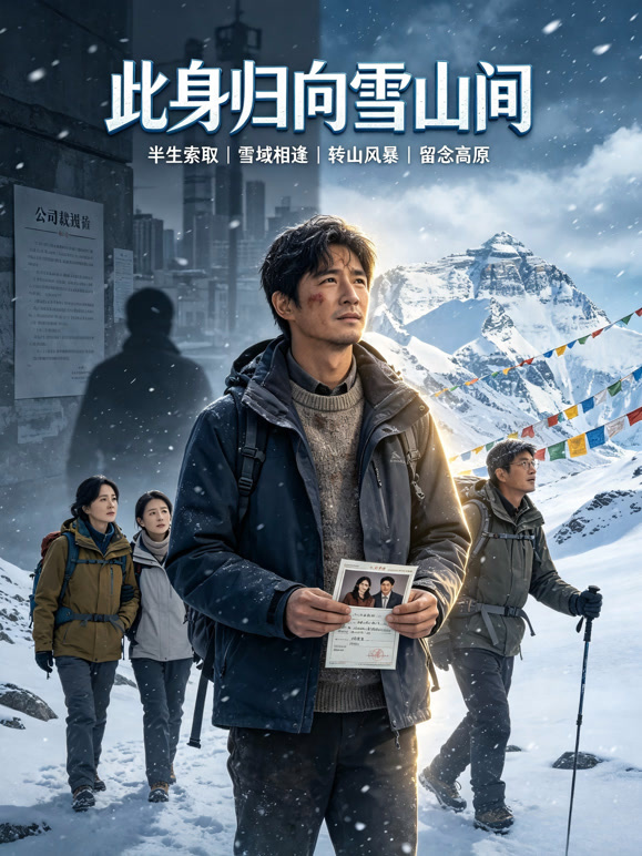 此身归向雪山间