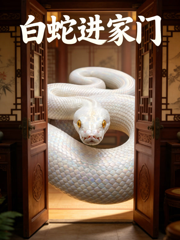 白蛇进家门