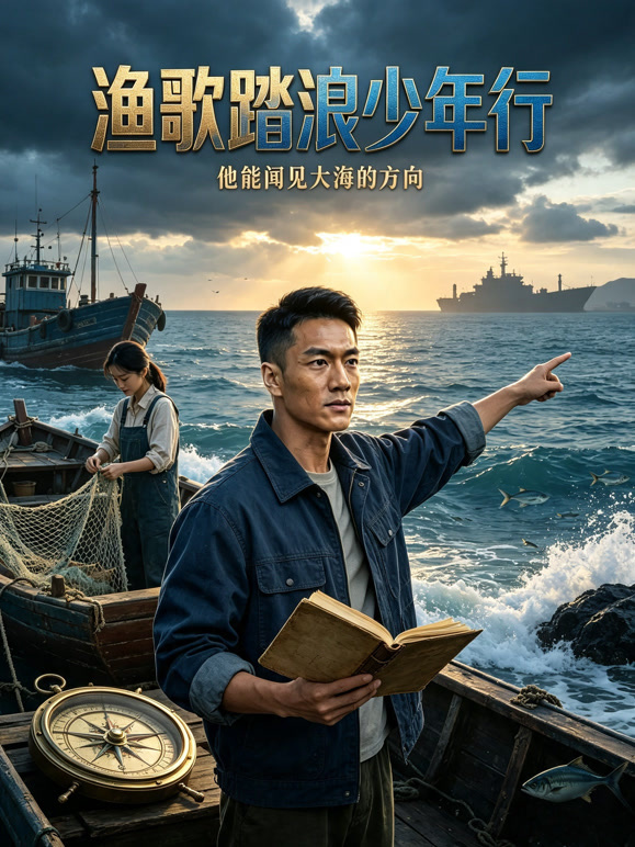 渔歌踏浪少年行