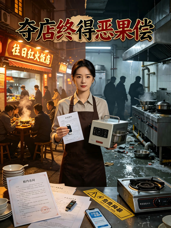 夺店终得恶果偿
