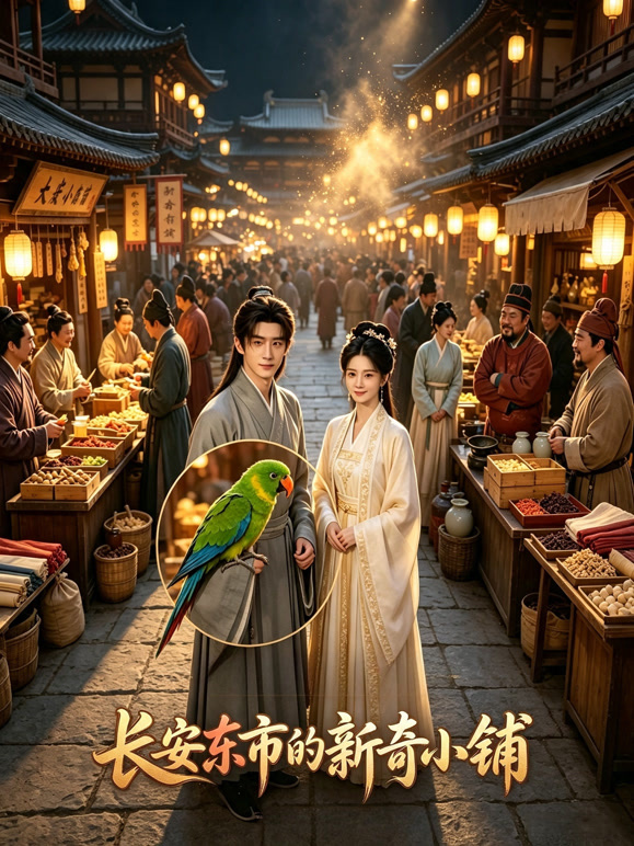 长安东市的新奇小铺