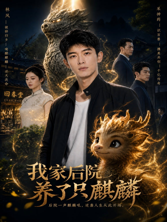 我家后院养了只麒麟