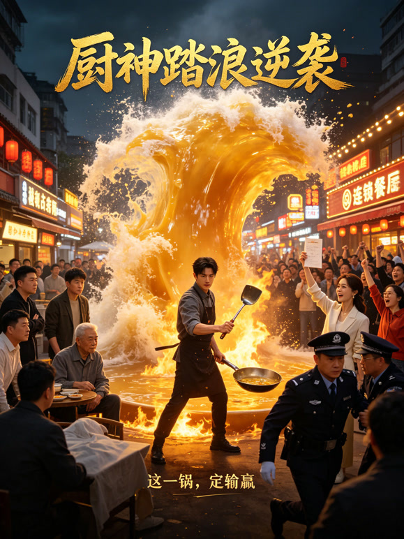 厨神踏浪逆袭