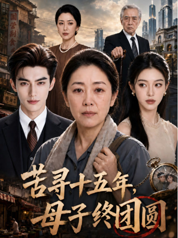 苦寻十五年，母子终团圆