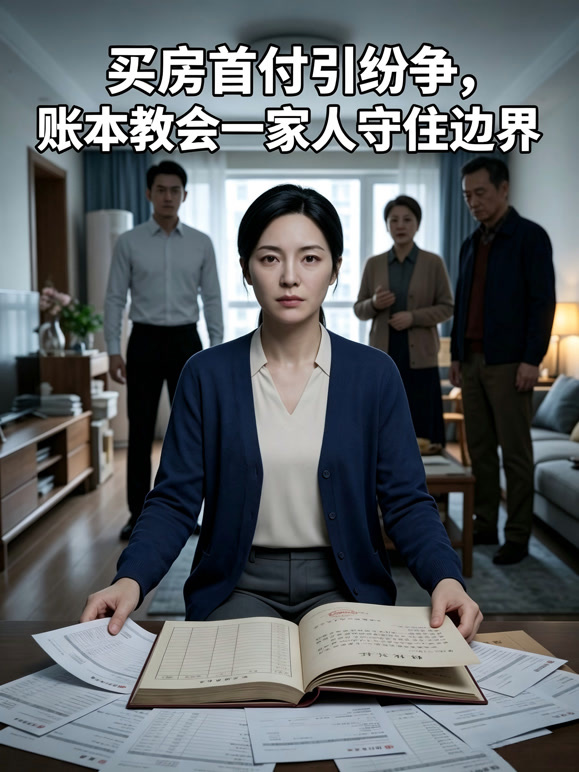 买房首付引纷争，账本教会一家人守住边界