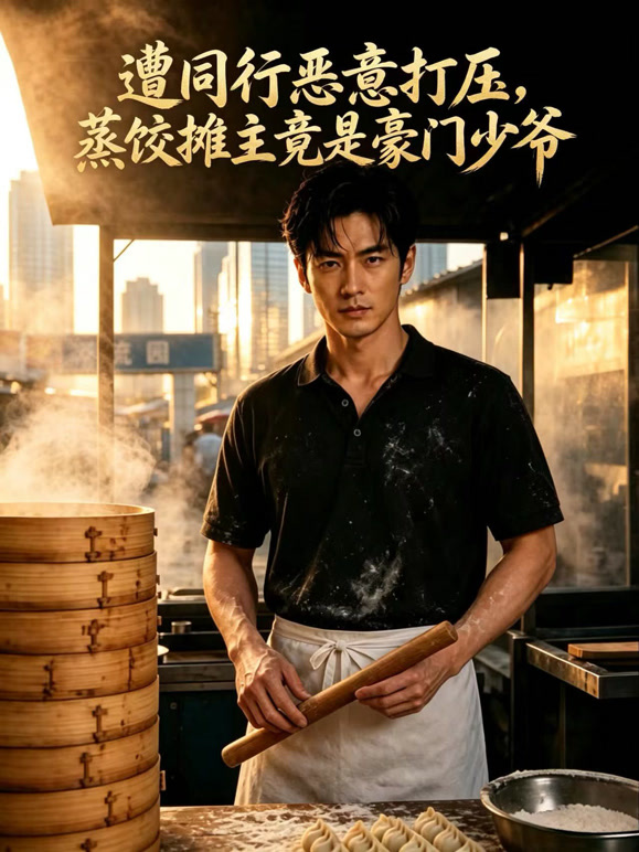遭同行恶意打压，蒸饺摊主竟是豪门少爷